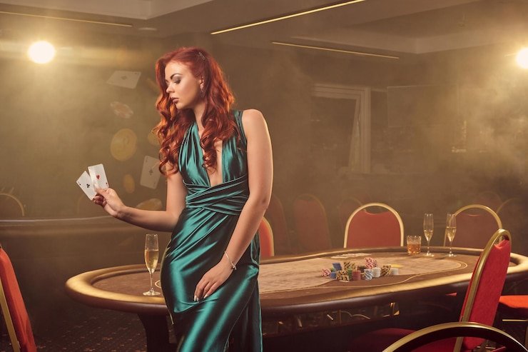 Teen Patti live dealer interface on daun123 slot mobile app showing card layout and betting controls